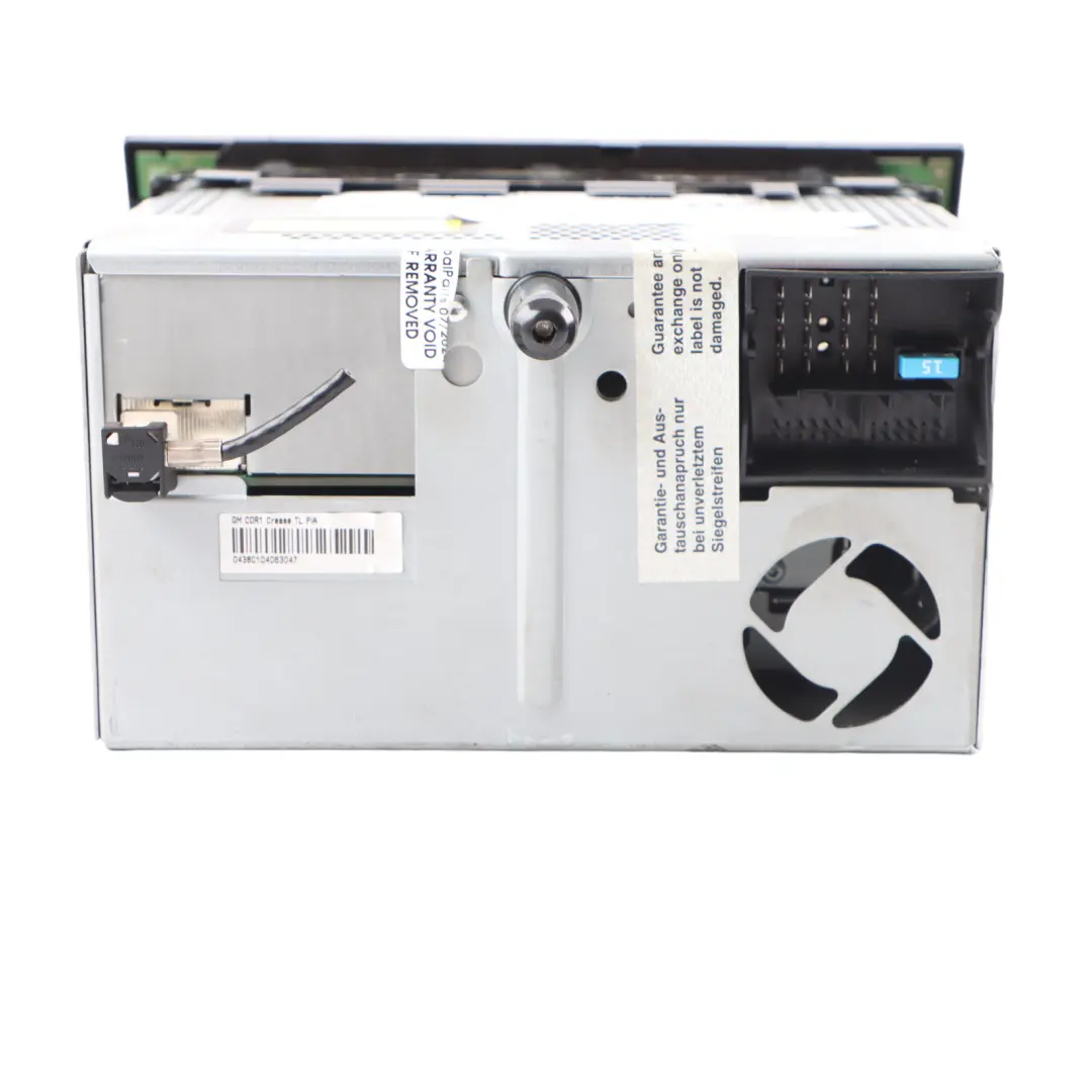Vauxhall Corsa D Head Unit Radio CD Player Audio Control - SKU 13257029 - Part number 13257029