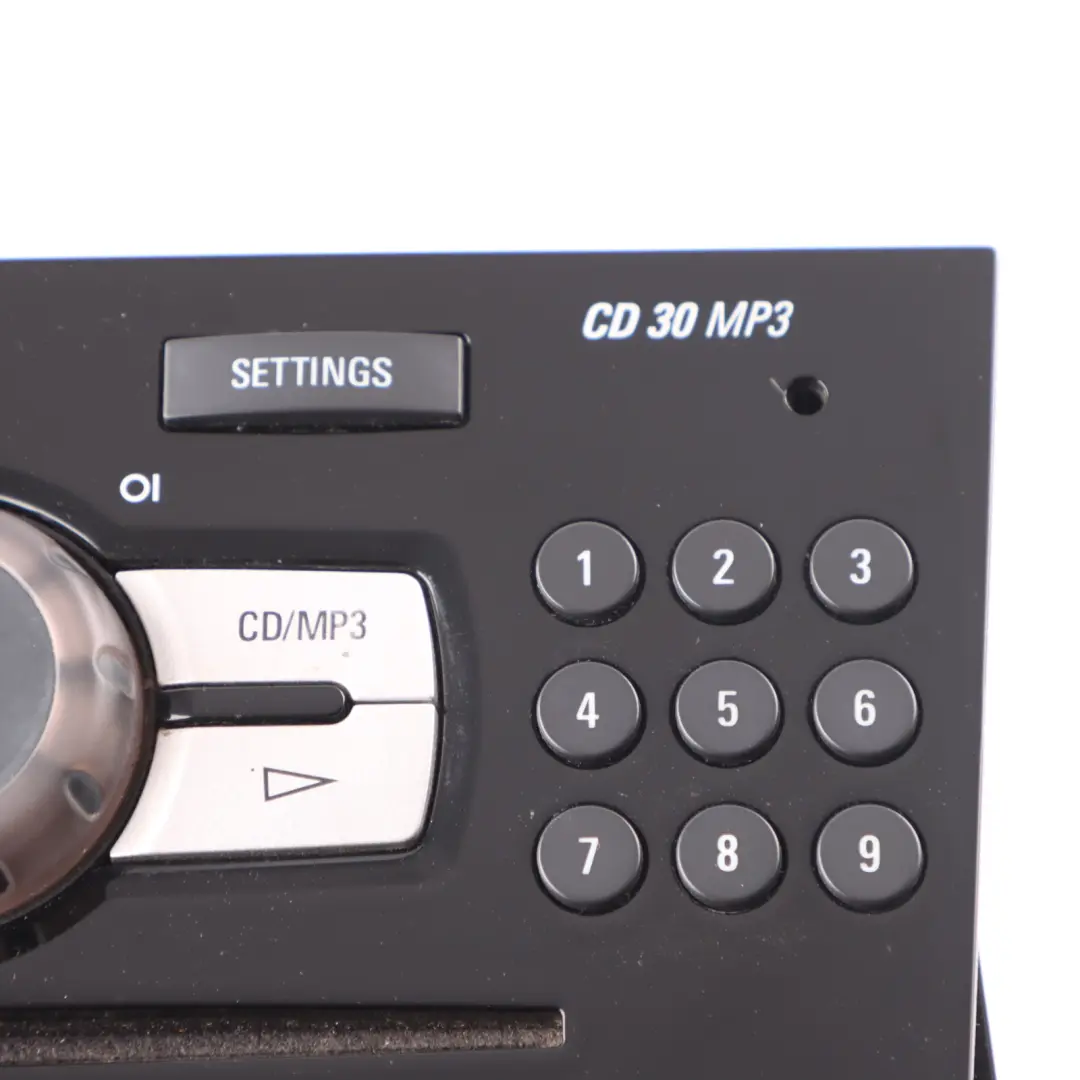 Head Unit Radio CD Player Audio Control to Vauxhall Corsa D with Part number 13257029 Vauxhall Corsa D Head Unit Radio CD Player Audio Control - SKU 13257029 - Part number 13257029
