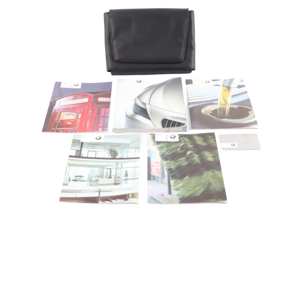 BMW E60 E61 LCI Service Booklet Owner's Handbook Case Pouch Wallet - SKU 14024-1 - Part number 14024