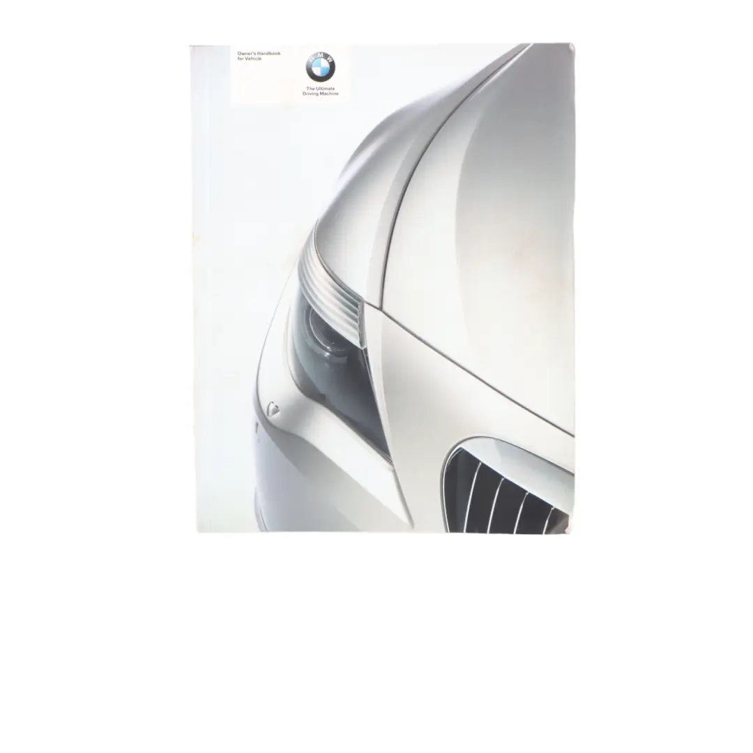 BMW E60 E61 LCI Service Booklet Owner's Handbook Case Pouch Wallet - SKU 14024-1 - Part number 14024