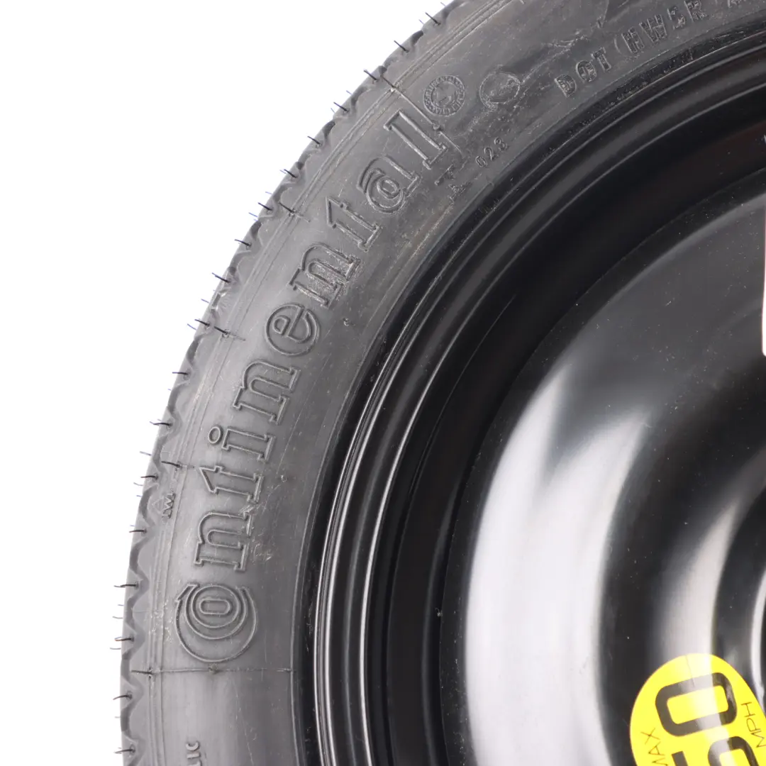 Emergency Spare Wheel Tyre 115/70 R15 to Mini Cooper R50 R56 Continental with Part number 1508367 Mini Cooper R50 R56 Continental Emergency Spare Wheel Tyre 115/70 R15 - SKU 1508367-1 - Part number 1508367