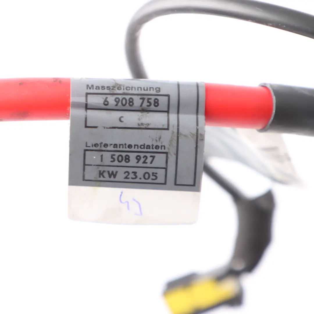Positive Battery Cable Lead Wire Cable B to Mini Cooper S R52 R53 with Part number 1508927 Mini Cooper S R52 R53 Positive Battery Cable Lead Wire Cable B - SKU 1508927-3 - Part number 1508927