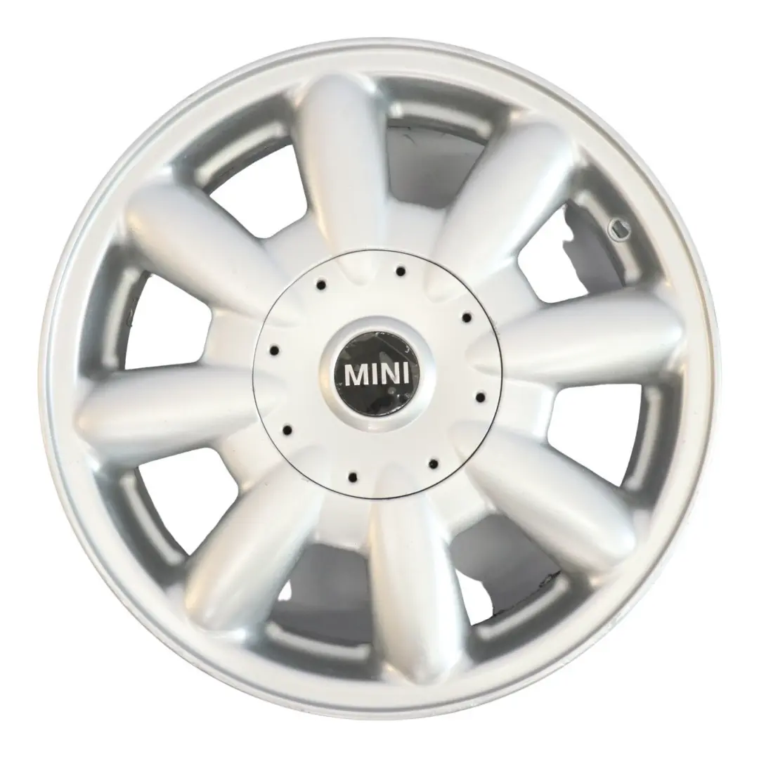 Mini Cooper R50 R52 Silver Wheel Alloy Rim 15" 5,5J ET:45 8-Spoke 82 - SKU 1512347-4 - Part number 1512347
