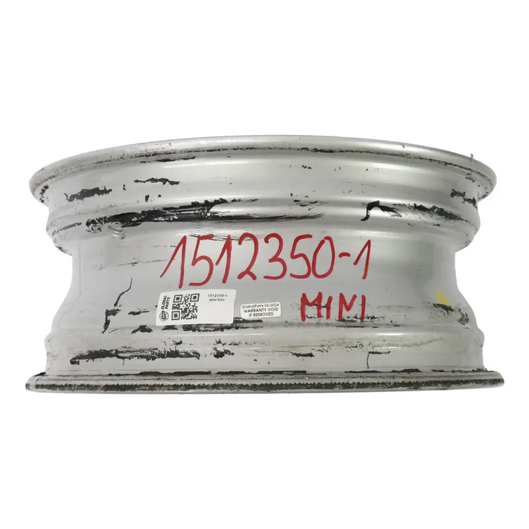 Mini Cooper One R50 R52 R53 Argento Cerchio In Lega 16" 6,5J Et:48 X-Lite 84 - SKU 1512350-1 - Numero di parte 1512350