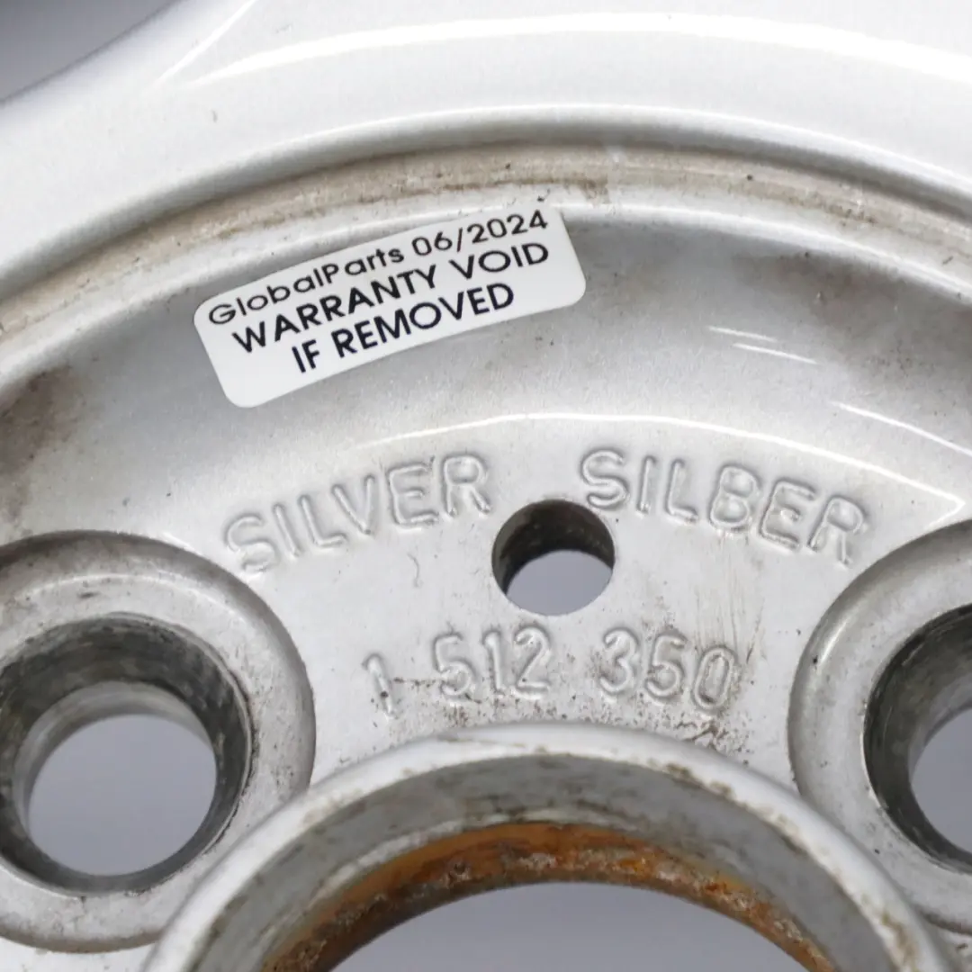 Alloy Rim 16" 6,5J ET:48 X-Lite 84 to Mini Cooper One R50 R52 R53 Silver Wheel with Part number 1512350 Mini Cooper One R50 R52 R53 Silver Wheel Alloy Rim 16" 6,5J ET:48 X-Lite 84 - SKU 1512350-1 - Part number 1512350