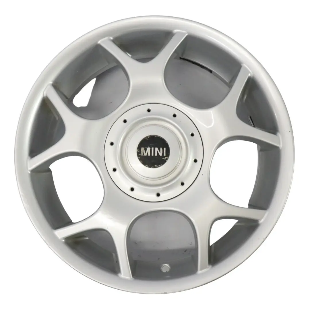 Llanta De aleacion plateada 16" 6,5J ET:48 X-Lite 84 para Mini Cooper One R50 R52 R53 con número de pieza 1512350 Mini Cooper One R50 R52 R53 Llanta De aleacion plateada 16" 6,5J ET:48 X-Lite 84 - SKU 1512350-1 - Número de pieza 1512350