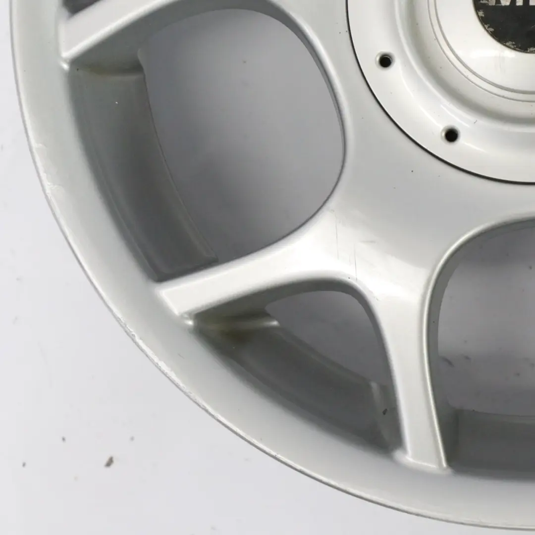 Llanta De aleacion plateada 16" 6,5J ET:48 X-Lite 84 para Mini Cooper One R50 R52 R53 con número de pieza 1512350 Mini Cooper One R50 R52 R53 Llanta De aleacion plateada 16" 6,5J ET:48 X-Lite 84 - SKU 1512350-1 - Número de pieza 1512350