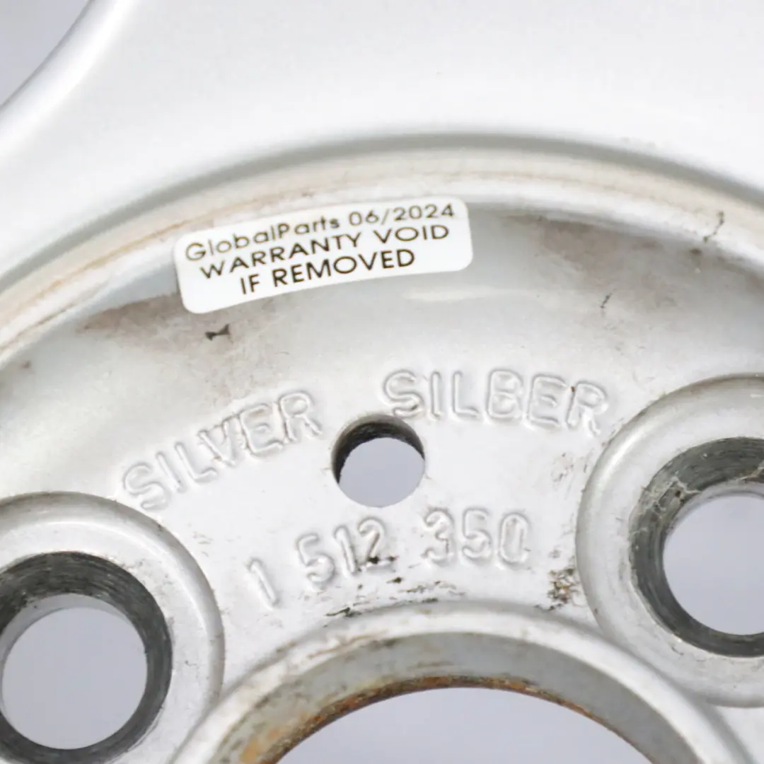 Mini Cooper One R50 R52 R53 Silver Wheel Alloy Rim 16" 6,5J ET:48 X-Lite 84 - SKU 1512350-5 - Part number 1512350