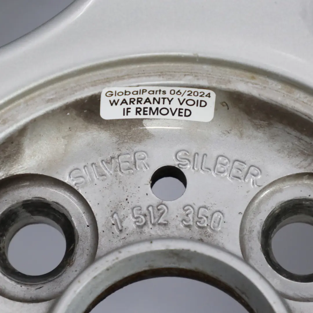 Mini Cooper One R50 R52 R53 Silver Wheel Alloy Rim 16" ET:48 6,5J X-Lite 84 - SKU 1512350-6 - Part number 1512350