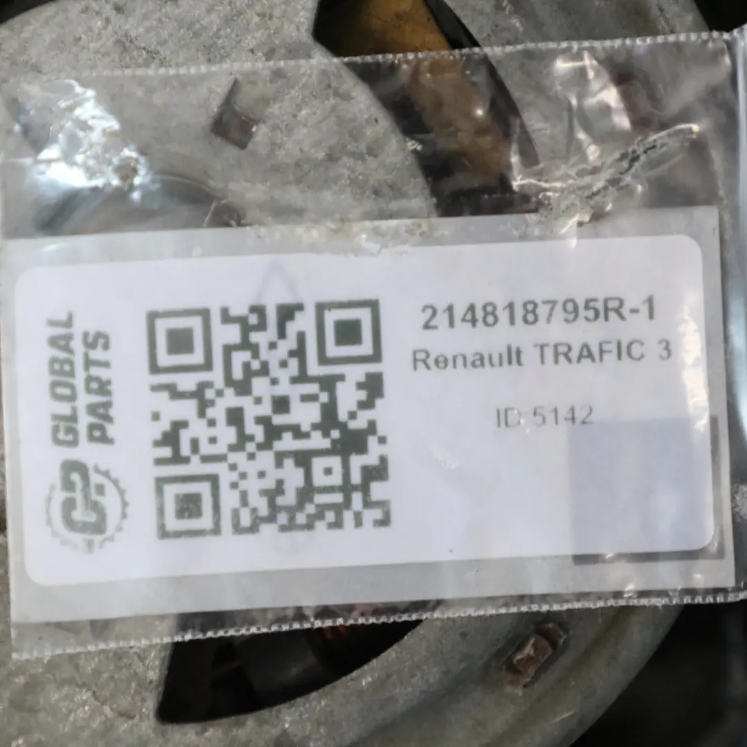 Renault Trafic III Vivaro B 1.6 DCI Motor Radiador Ventilador Aspa 214818795R - SKU 214818795R-1 - Número de pieza 214818795R-1