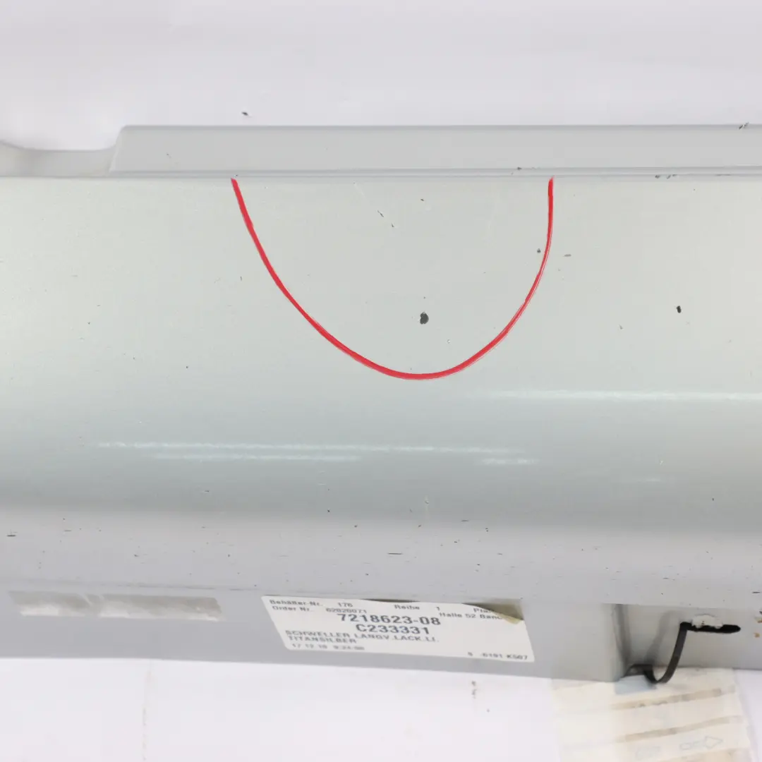 Side Skirt Door Sill Cover Panel Left N/S Titan Silver Metallic - 354 to BMW F02 with Part number 2152309 BMW F02 Side Skirt Door Sill Cover Panel Left N/S Titan Silver Metallic - 354 - SKU 2152309-TS - Part number 2152309