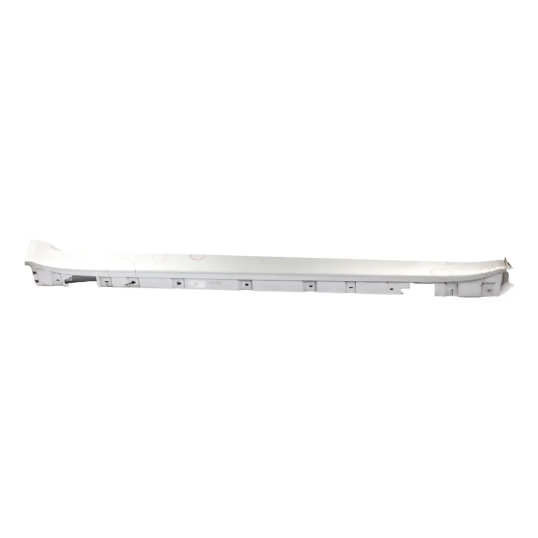 BMW F02 Side Skirt Door Sill Cover Panel Right O/S Titan Silver Metallic - 354 - SKU 2152310-TS - Part number 2152310