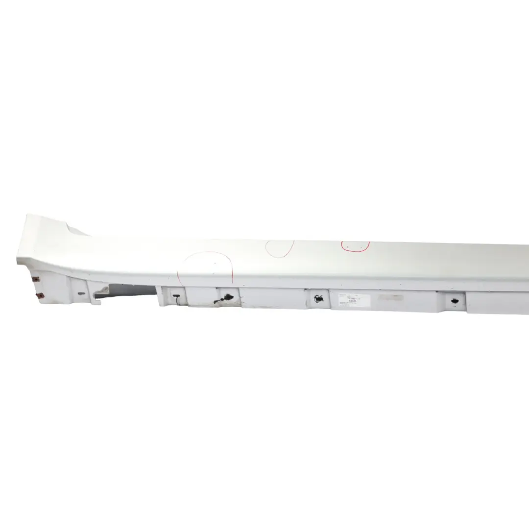 BMW F02 Side Skirt Door Sill Cover Panel Right O/S Titan Silver Metallic - 354 - SKU 2152310-TS - Part number 2152310