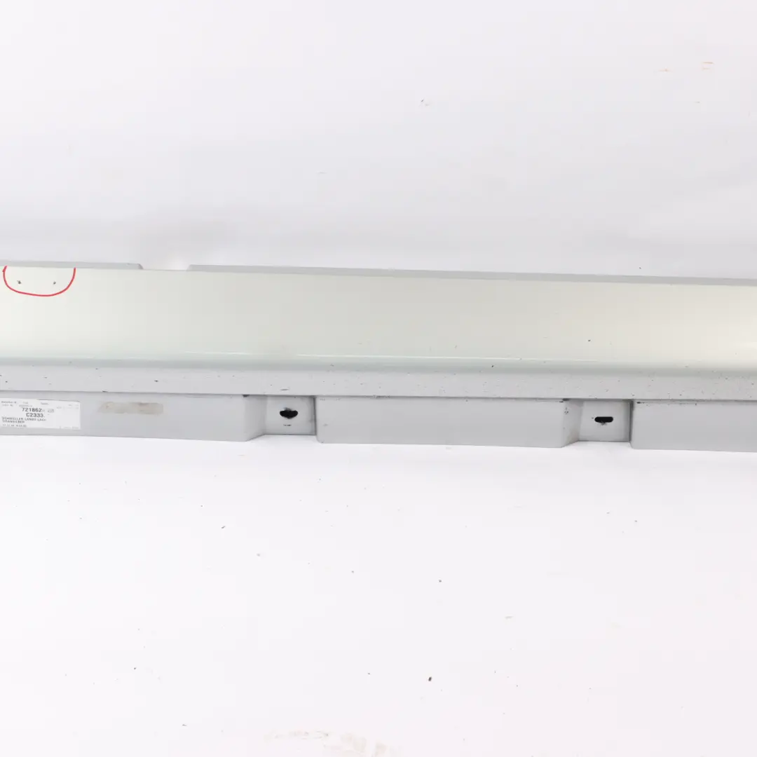 BMW F02 Side Skirt Door Sill Cover Panel Right O/S Titan Silver Metallic - 354 - SKU 2152310-TS - Part number 2152310