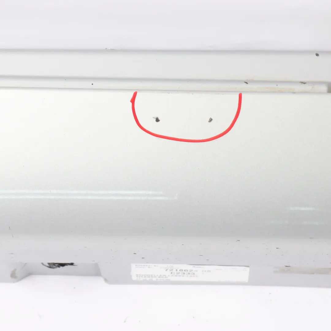 BMW F02 Side Skirt Door Sill Cover Panel Right O/S Titan Silver Metallic - 354 - SKU 2152310-TS - Part number 2152310