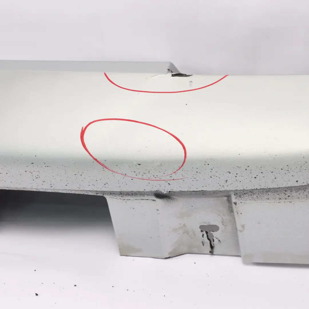 BMW F02 Side Skirt Door Sill Cover Panel Right O/S Titan Silver Metallic - 354 - SKU 2152310-TS - Part number 2152310