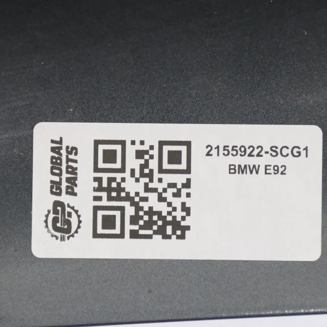  Aile Latérale BMW E92 Aile Avant Droite Spacegrau Space Grey - A52 - SKU 2155922-SCG1 - Numéro de pièce 2155922