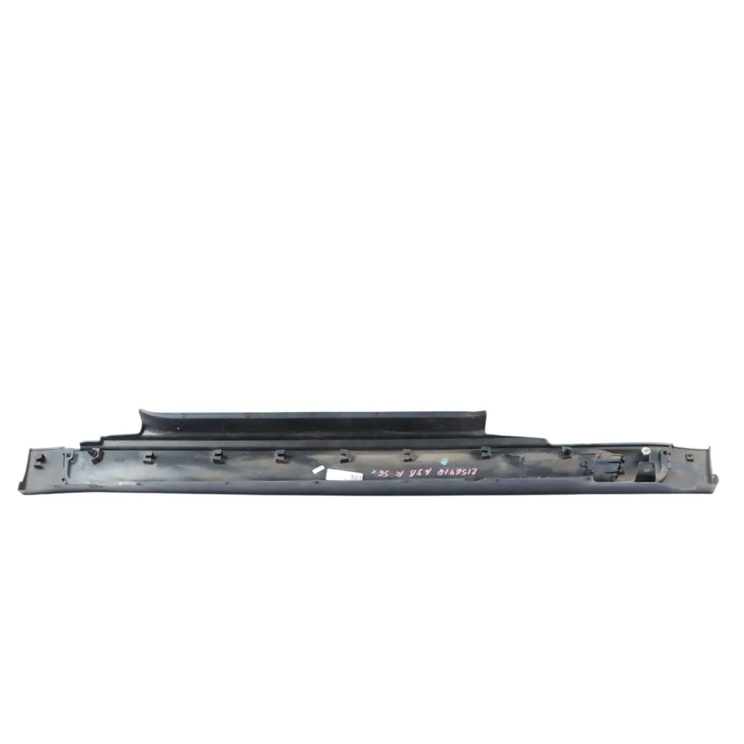 Right Door O/S Sill Skirt Side Astro Black Metallic - A25 to Mini R56 R57 JCW with Part number 2156418 Mini R56 R57 JCW Right Door O/S Sill Skirt Side Astro Black Metallic - A25 - SKU 2156418-ASB - Part number 2156418