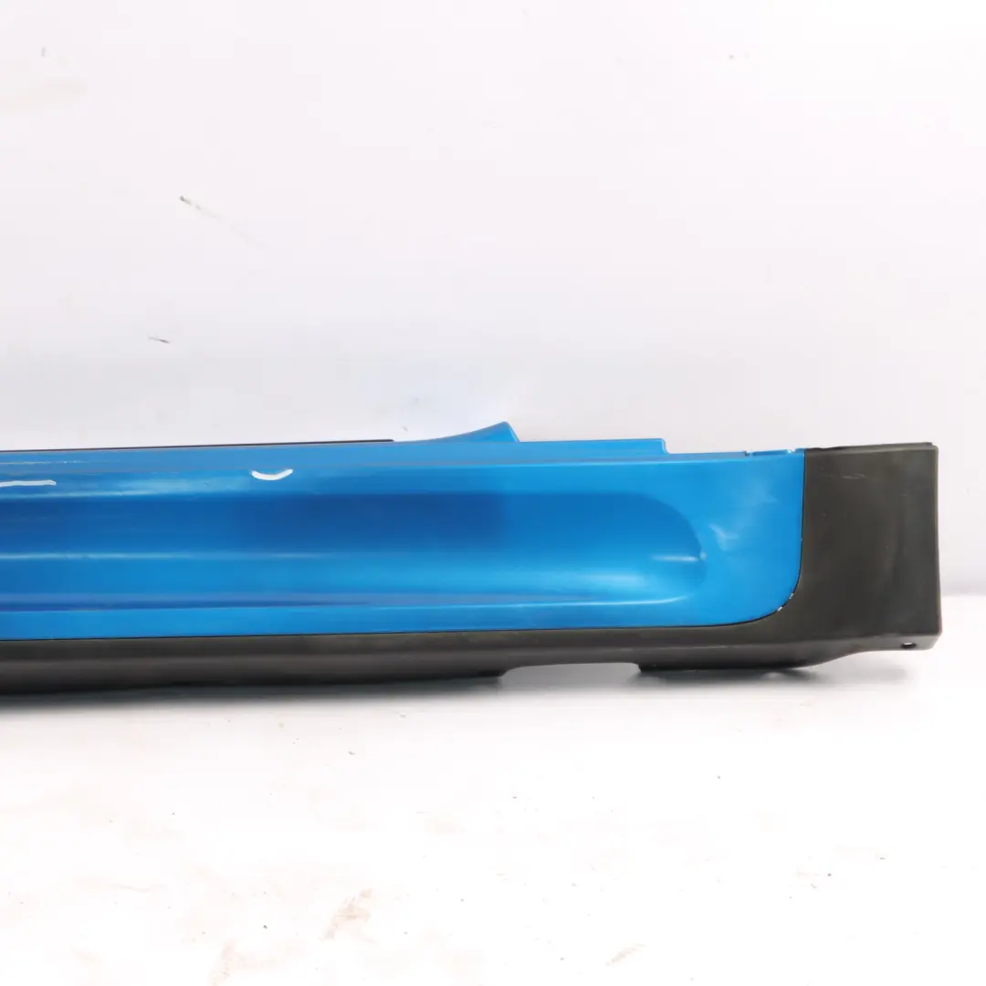Mini R56 JCW Right Door O/S Sill Skirt Side Cover Trim Laser Blue Metallic - A59 - SKU 2156420-LAB1 - Part number 2156420