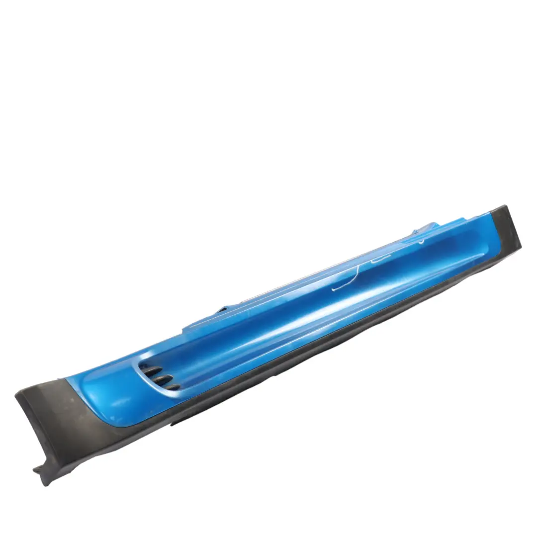 Mini R56 JCW Right Door O/S Sill Skirt Side Cover Trim Laser Blue Metallic - A59 - SKU 2156420-LAB1 - Part number 2156420