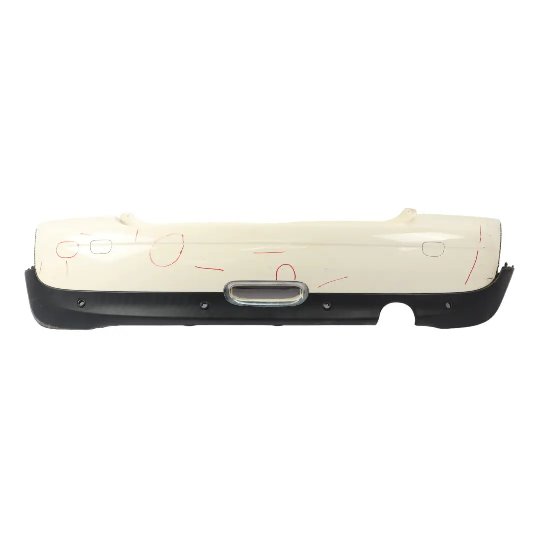 Mini R57 Rear Bumper Trim Panel Covering Rack Preparation Pepper White - 850 - SKU 2156693-PW - Part number 2156693