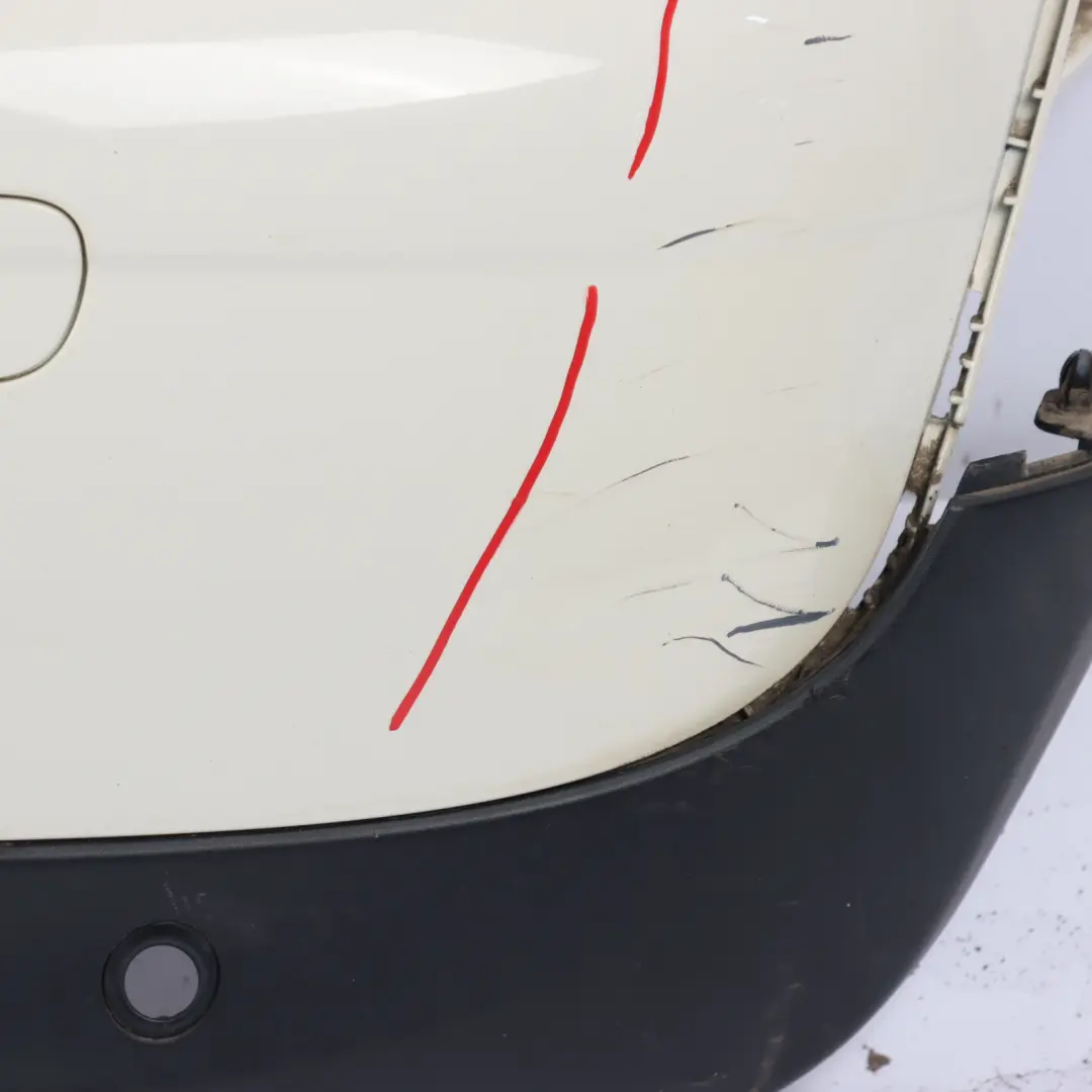 Bumper Trim Panel Covering Rack Preparation Pepper White - 850 to Mini R57 Rear with Part number 2156693 Mini R57 Rear Bumper Trim Panel Covering Rack Preparation Pepper White - 850 - SKU 2156693-PW - Part number 2156693