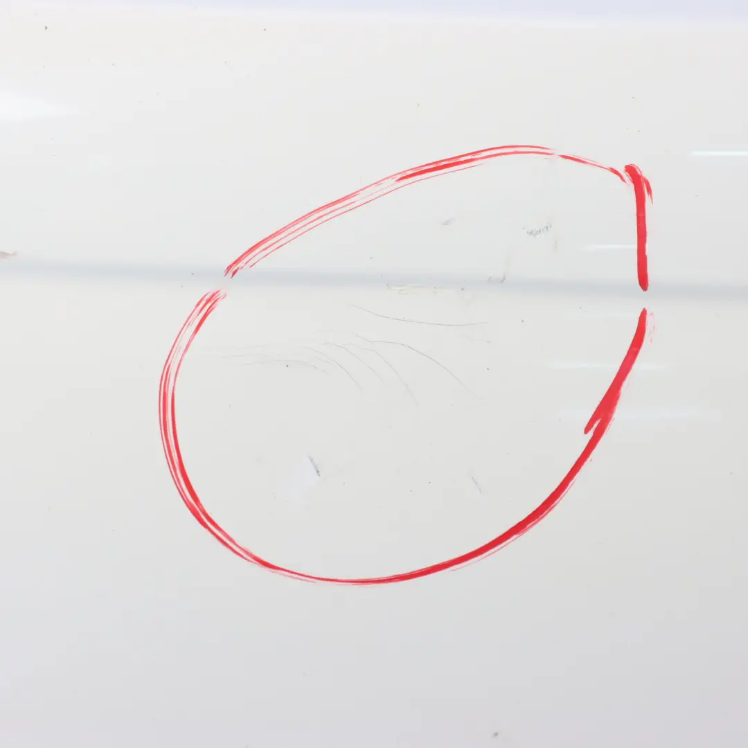 Mini R57 Rear Bumper Trim Panel Covering Rack Preparation Pepper White - 850 - SKU 2156693-PW - Part number 2156693