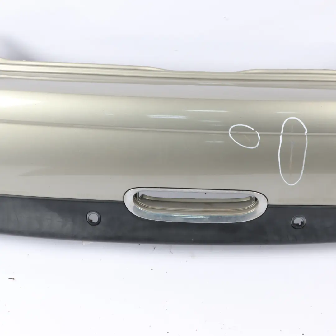 Bumper Trim Panel Covering Rack Preparation Sparkling Silver - A60 to Mini R57 Rear with Part number 2156693 Mini R57 Rear Bumper Trim Panel Covering Rack Preparation Sparkling Silver - A60 - SKU 2156693-SS - Part number 2156693