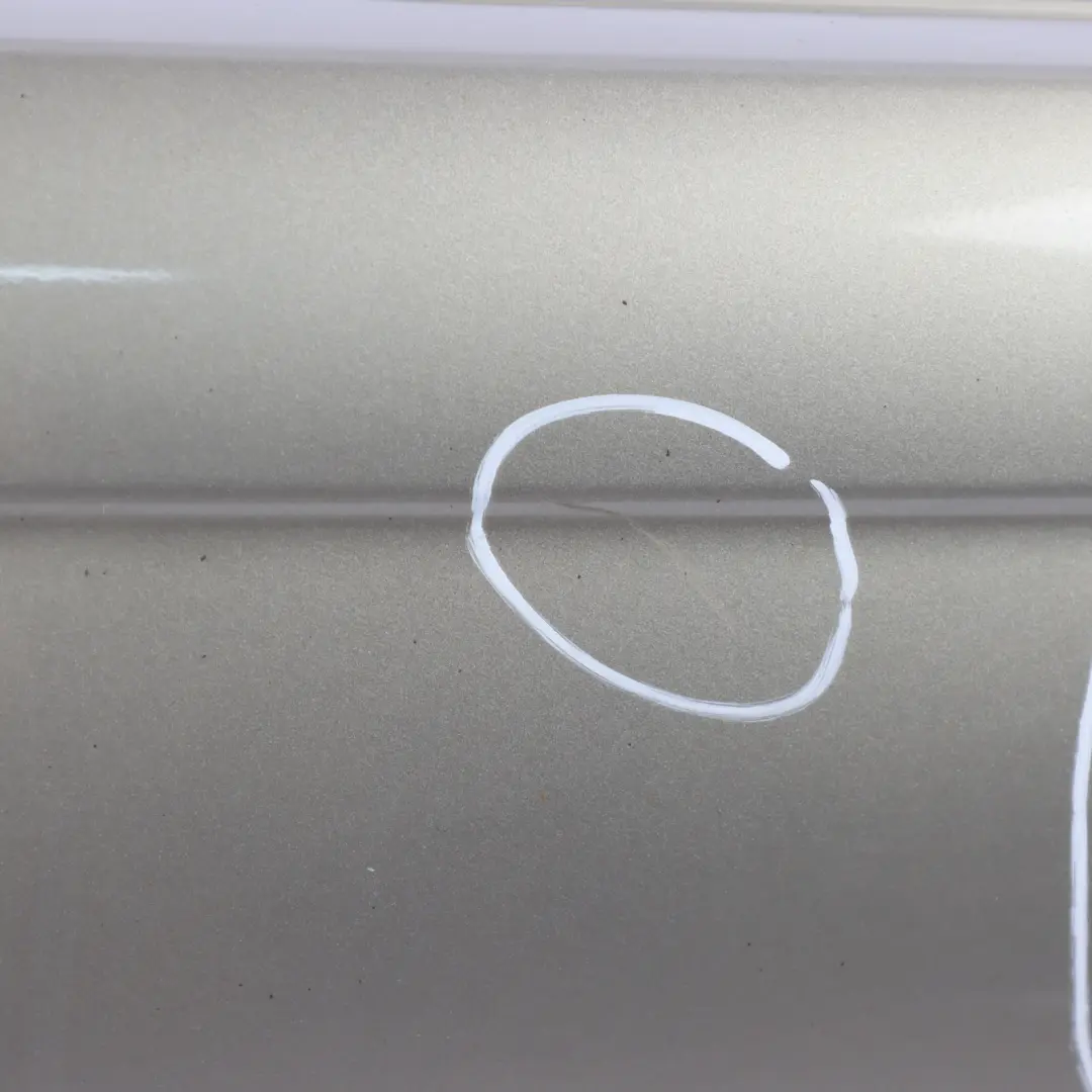 Mini R57 Rear Bumper Trim Panel Covering Rack Preparation Sparkling Silver - A60 - SKU 2156693-SS - Part number 2156693