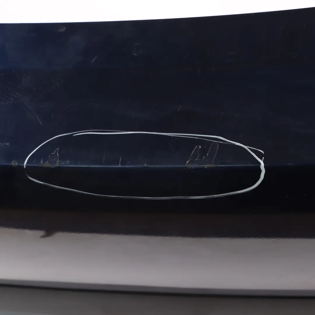 Bumper Rear BMW F07 GT Complete Trim Panel Tiefseeblau Deep Sea Blue - A76 to with Part number 2163768 Bumper Rear BMW F07 GT Complete Trim Panel Tiefseeblau Deep Sea Blue - A76 - SKU 2163768-DSB - Part number 2163768