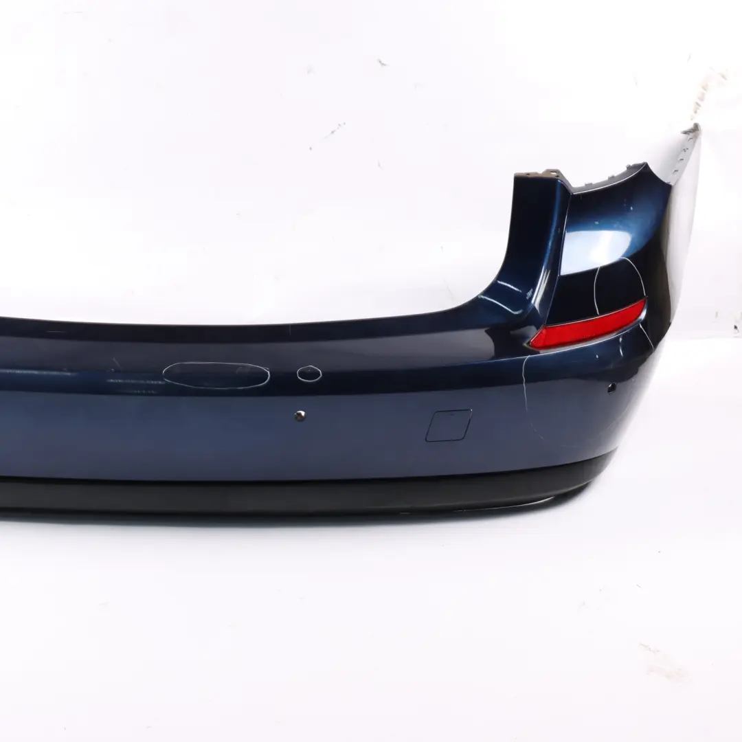 Bumper Rear BMW F07 GT Complete Trim Panel Tiefseeblau Deep Sea Blue - A76 to with Part number 2163768 Bumper Rear BMW F07 GT Complete Trim Panel Tiefseeblau Deep Sea Blue - A76 - SKU 2163768-DSB - Part number 2163768