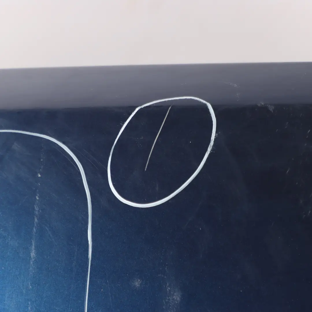  Bumper Rear BMW F07 GT Complete Trim Panel Tiefseeblau Deep Sea Blue - A76 - SKU 2163768-DSB - Part number 2163768