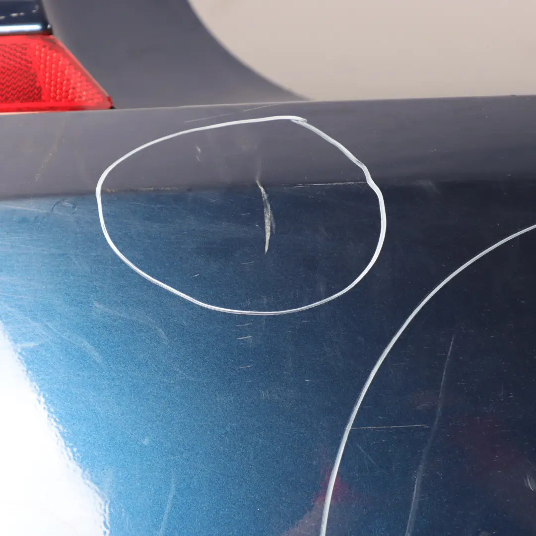  Bumper Rear BMW F07 GT Complete Trim Panel Tiefseeblau Deep Sea Blue - A76 - SKU 2163768-DSB - Part number 2163768