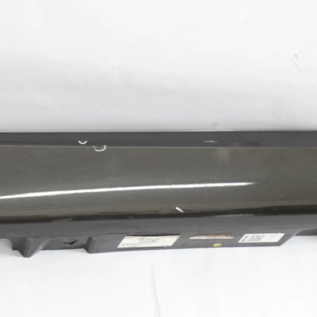 BMW F07 GT Seitenschweller Abdeckung Rechts Sophistograu Brillanteffekt B90 - SKU 2163783-SBR - Teilenummer 2163783