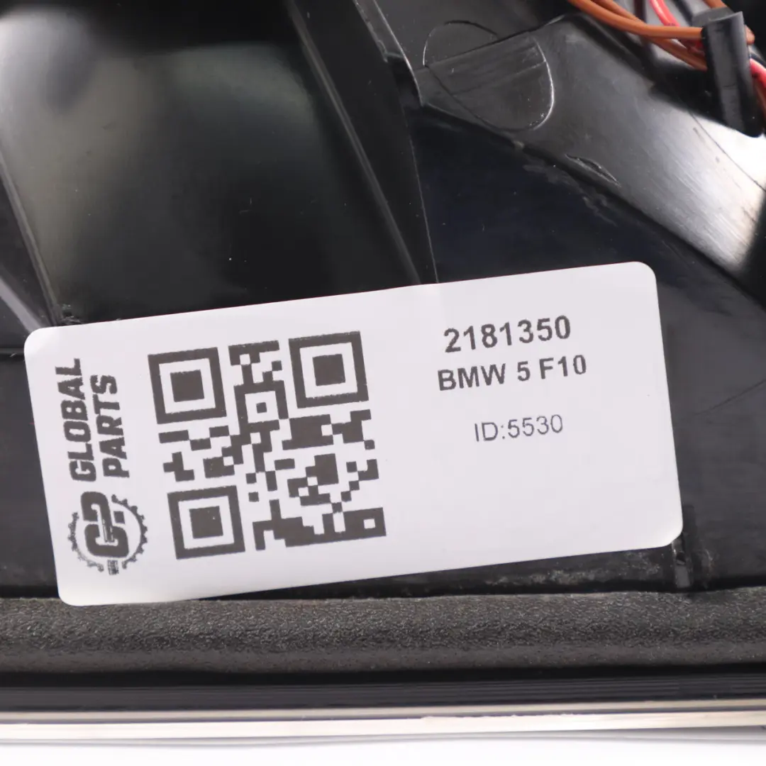 Blanca Luz Trasera Tapa Maletero Derecho para BMW F10 520d 530i Linea con número de pieza 2181350 BMW F10 520d 530i Linea Blanca Luz Trasera Tapa Maletero Derecho - SKU 2181350 - Número de pieza 2181350