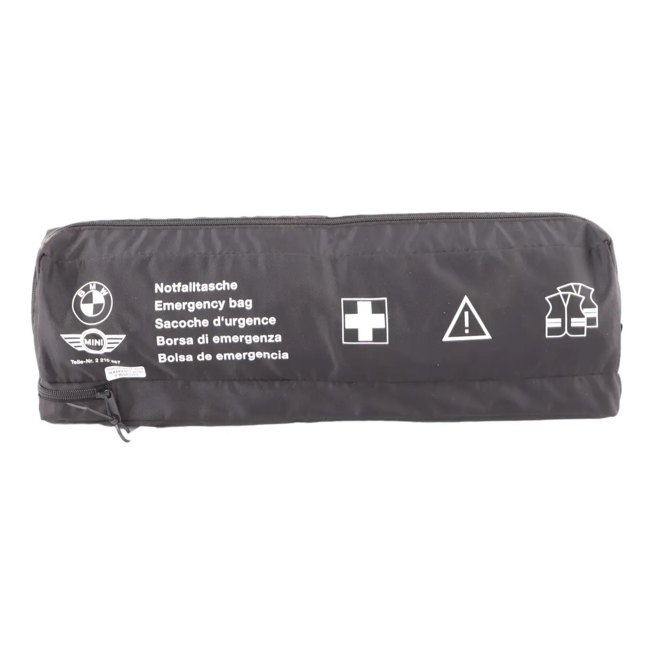 Emergency Bag BMW Mini Trunk Safety Accessorries Triangle High Vis Vests 2210667