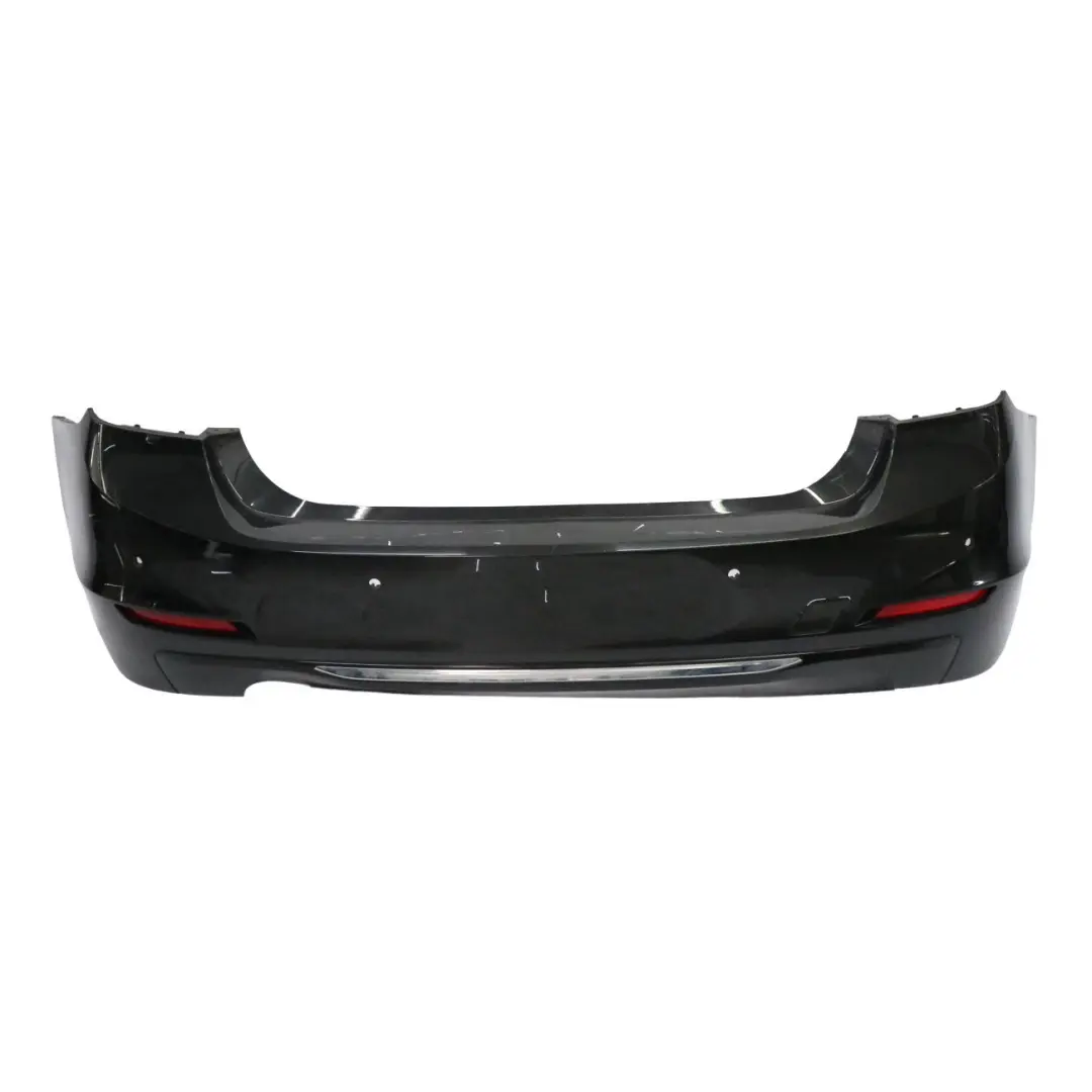 Bumper Trim Panel PDC Covering Black Sapphire Metallic - 475 BMW F30 Rear - SKU 2239993-BS - Part number 2239993