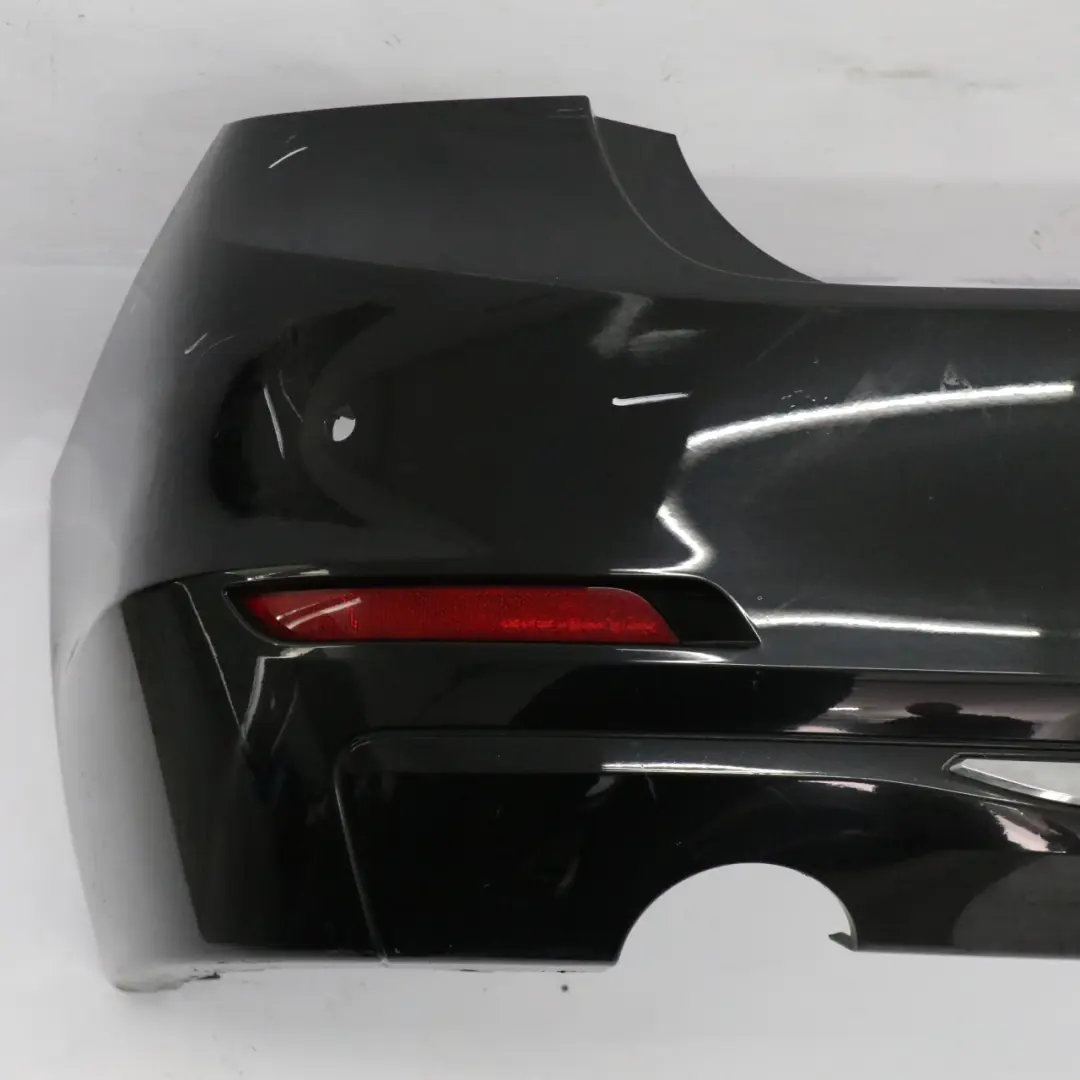 Bumper Trim Panel PDC Covering Black Sapphire Metallic - 475 BMW F30 Rear - SKU 2239993-BS - Part number 2239993