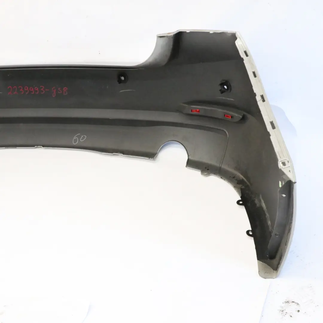 Bumper Trim Panel PDC Covering Glacier Silver Metallic - A83 to BMW F30 Rear with Part number 2239993 BMW F30 Rear Bumper Trim Panel PDC Covering Glacier Silver Metallic - A83 - SKU 2239993-GSB - Part number 2239993