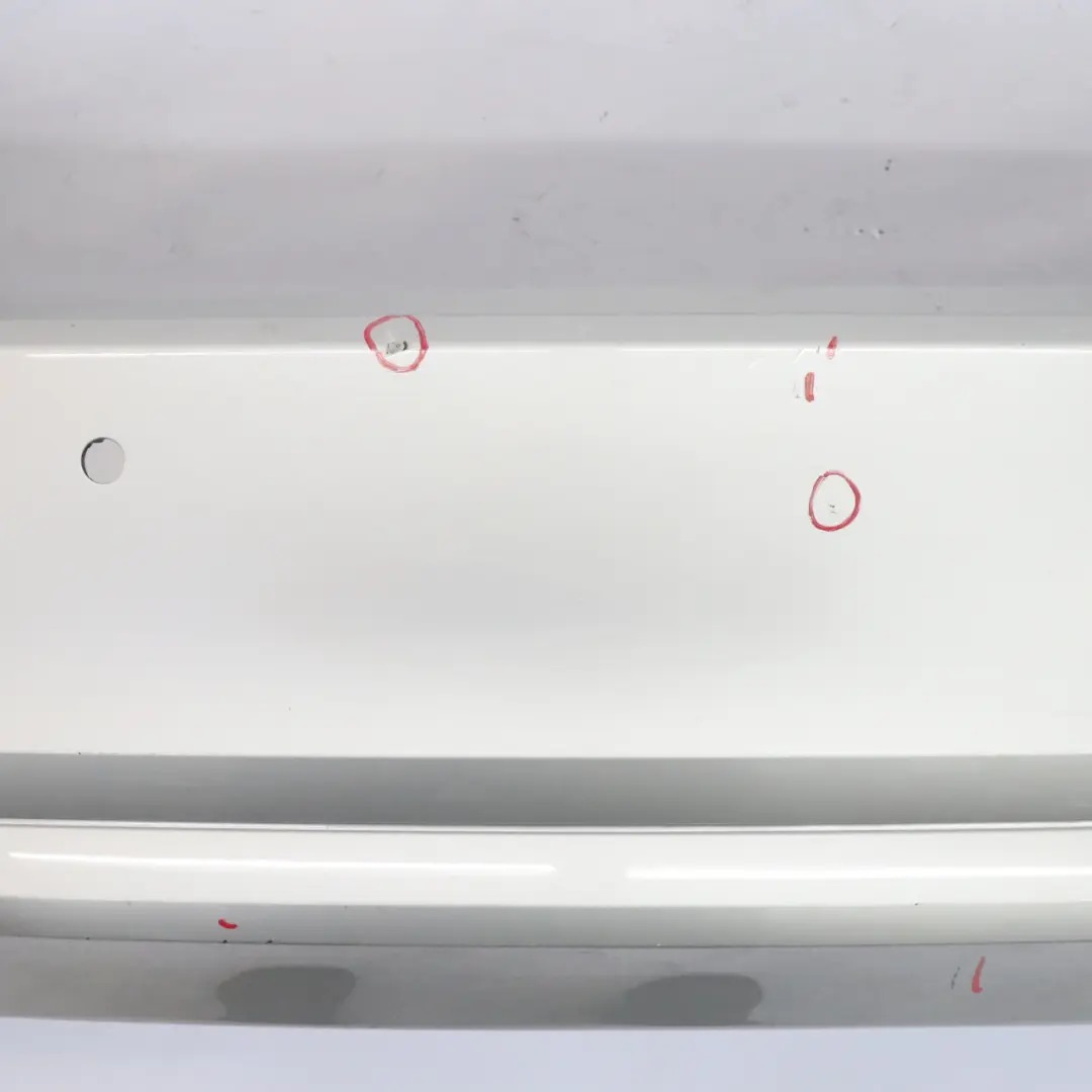 Bumper Trim Panel PDC Covering Glacier Silver Metallic - A83 to BMW F30 Rear with Part number 2239993 BMW F30 Rear Bumper Trim Panel PDC Covering Glacier Silver Metallic - A83 - SKU 2239993-GSB - Part number 2239993