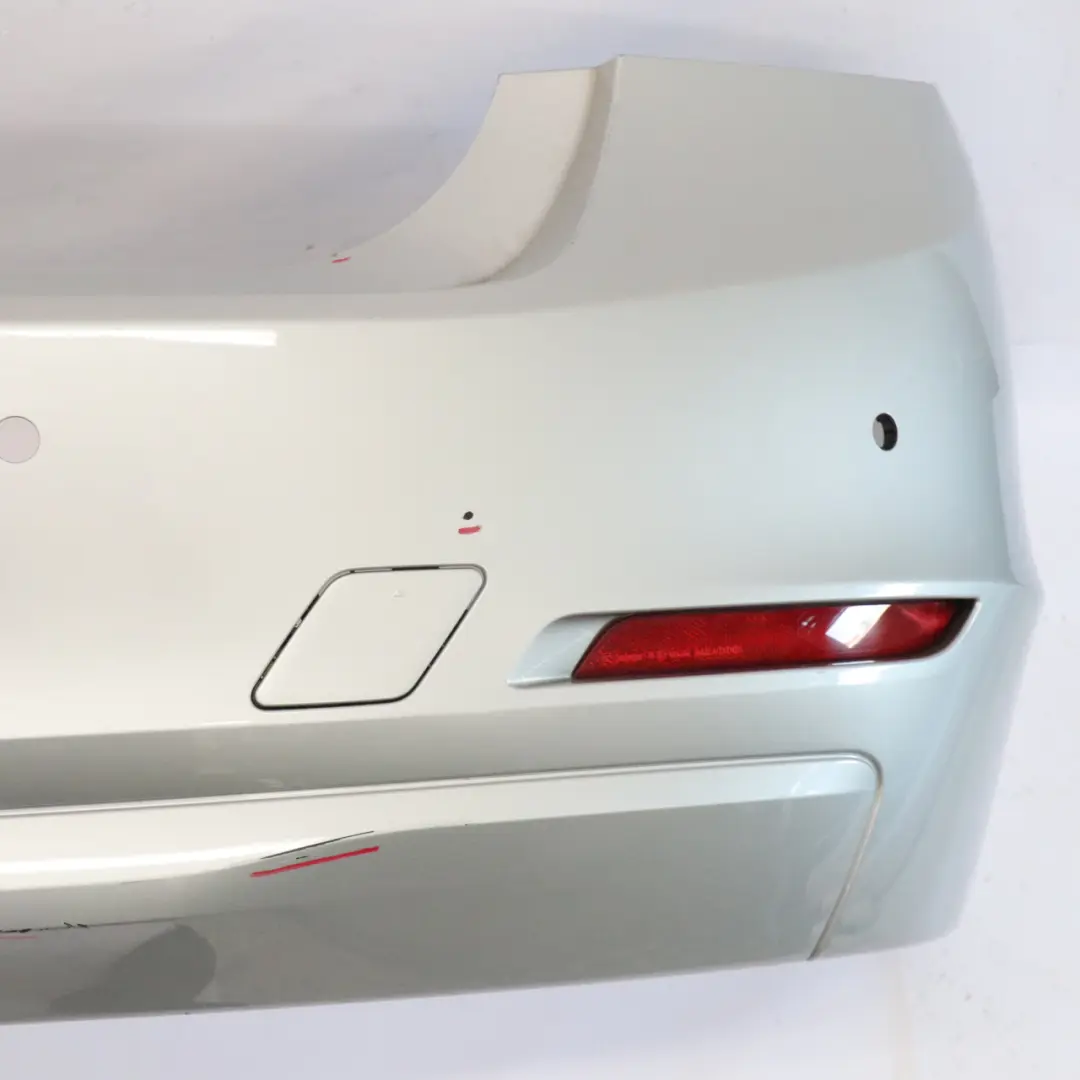 Bumper Trim Panel PDC Covering Glacier Silver Metallic - A83 to BMW F30 Rear with Part number 2239993 BMW F30 Rear Bumper Trim Panel PDC Covering Glacier Silver Metallic - A83 - SKU 2239993-GSB - Part number 2239993
