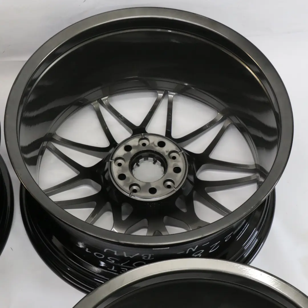BMW F80 M3 Ferric Grey 4X Wheel Alloy Rim 20" M Star Spoke 666 9J/10J 2287501 - SKU 2287500/2287501 - Part number 2287500/2287501