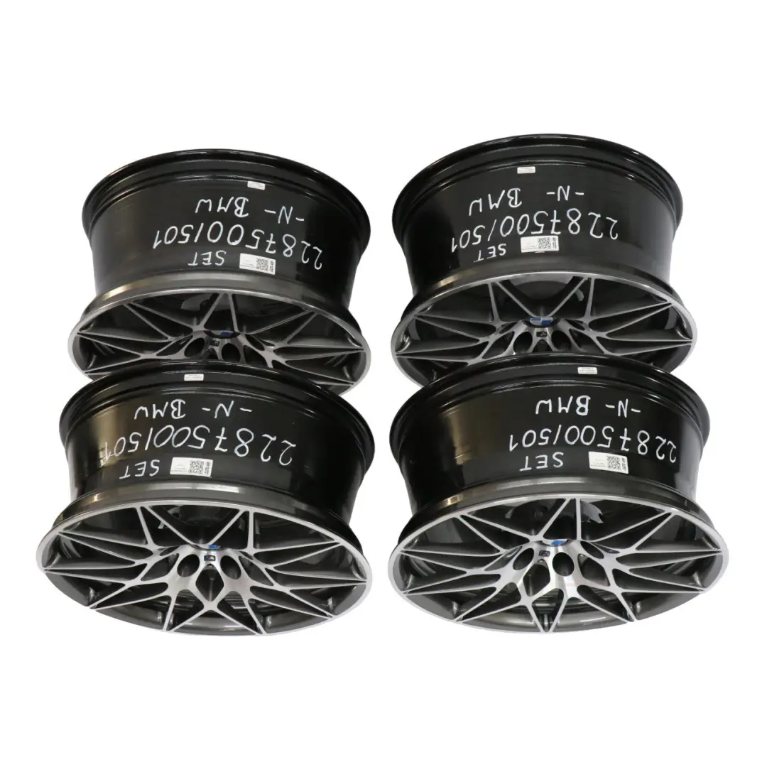 BMW F80 M3 Ferric Grey 4X Cerchio in lega 20" M Star Spoke 666 9J/10J 2287501 - SKU 2287500/2287501 - Numero di parte 2287500/2287501