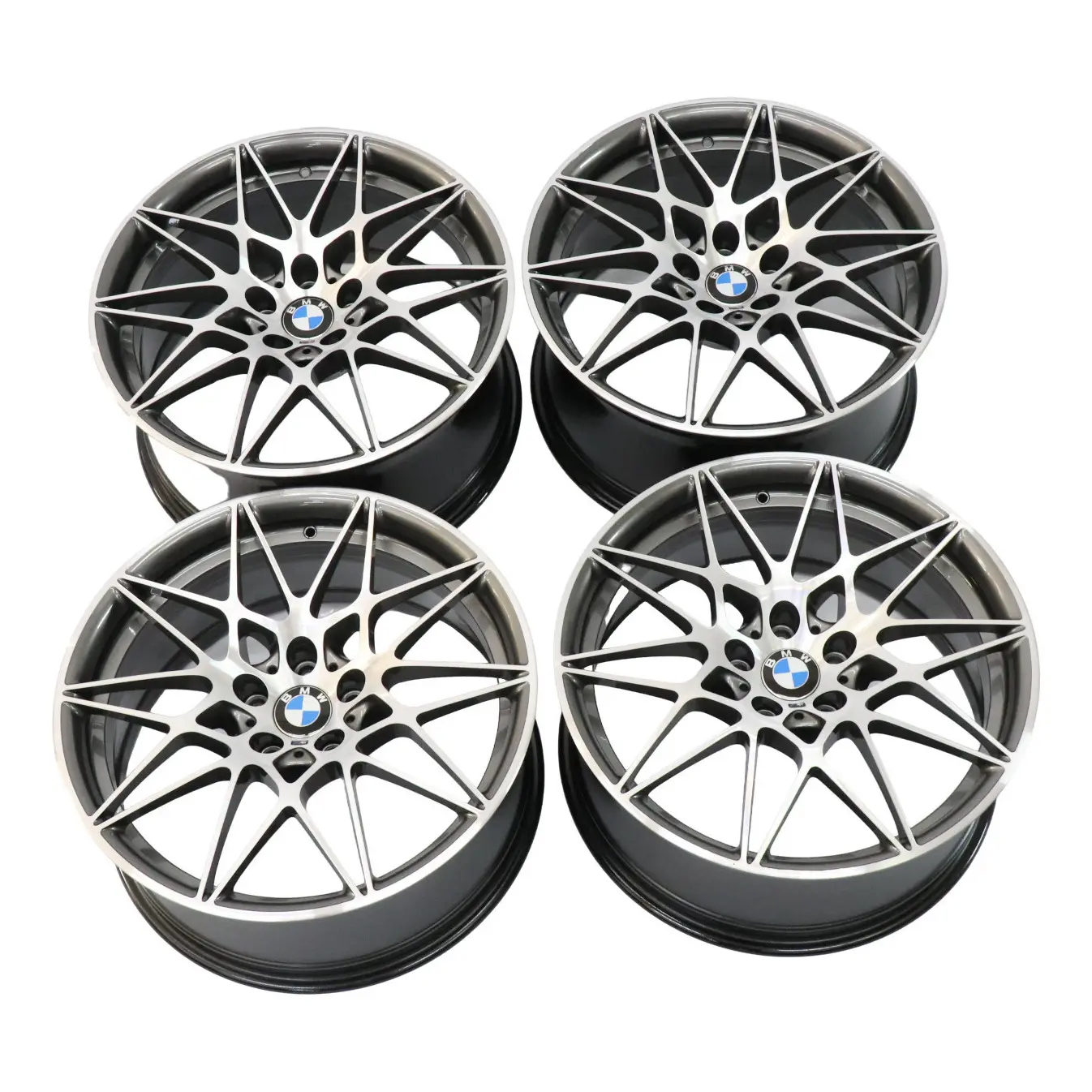 BMW F80 M3 Ferric Grey 4X Cerchio in lega 20" M Star Spoke 666 9J/10J 2287501