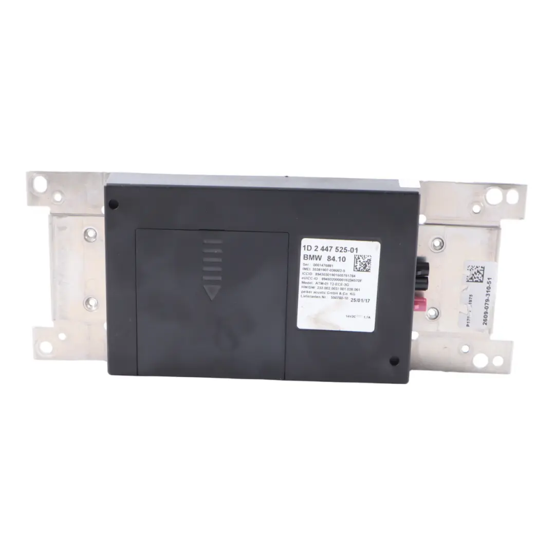 Telematics Module BMW F21 Bluetooth Control Unit ECU to with Part number 2447525 Telematics Module BMW F21 Bluetooth Control Unit ECU - SKU 2447525 - Part number 2447525