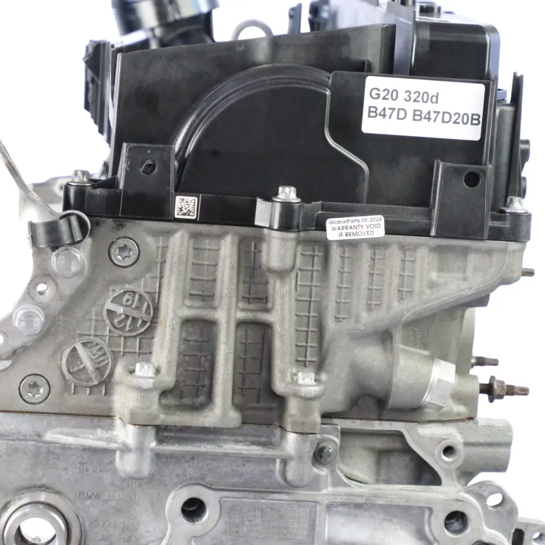 Bare Engine B47D B47D20B 49k miles, WARRANTY BMW G20 G21 320d G30 520d G32 620d - SKU 2457656 - Part number 2457656