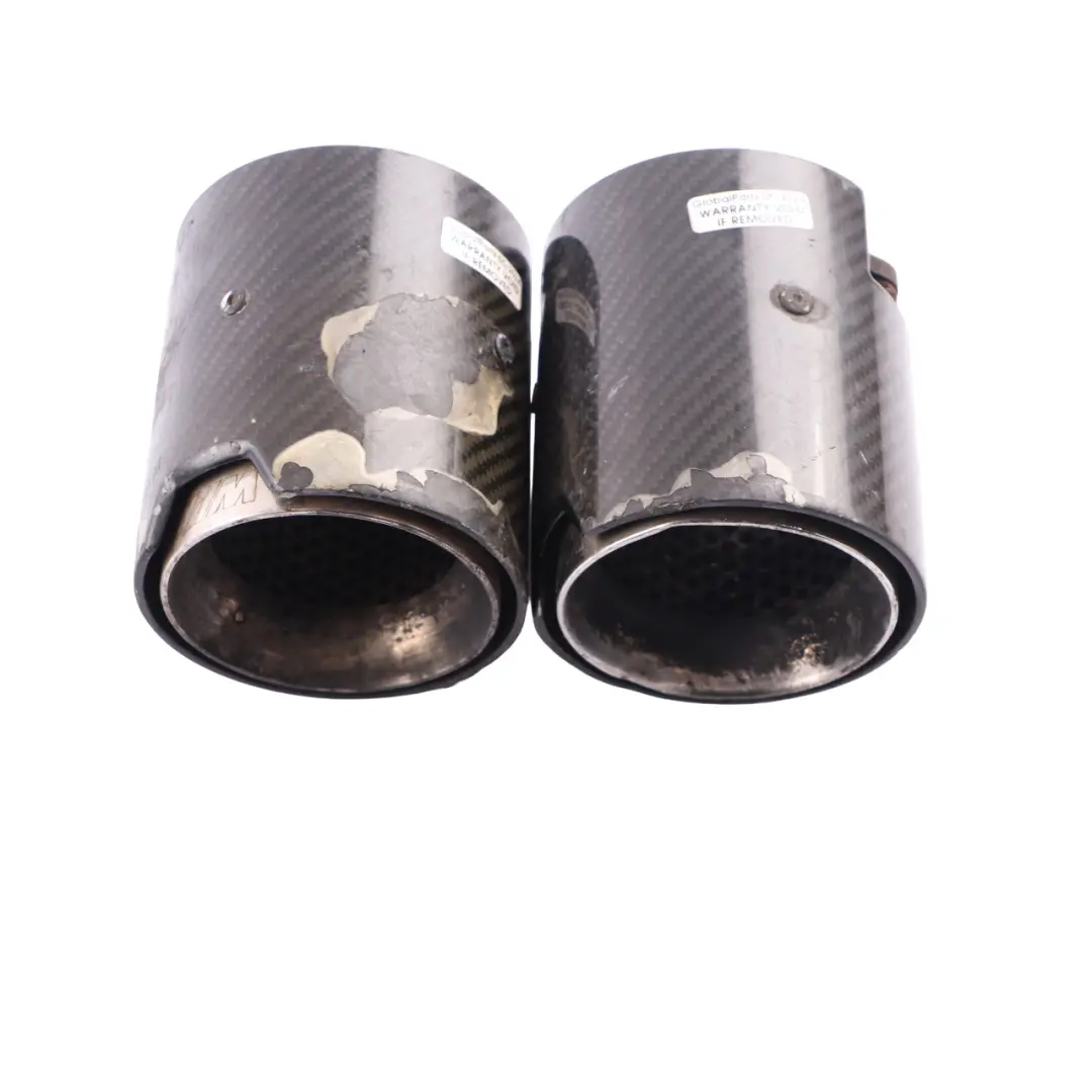 Tailpipe End Tips BMW F87 M2 F80 M3 F82 F83 M4 M Sport in Carbon SET OF2 to with Part number 2468411 Tailpipe End Tips BMW F87 M2 F80 M3 F82 F83 M4 M Sport in Carbon SET OF2 - SKU 2468411 - Part number 2468411