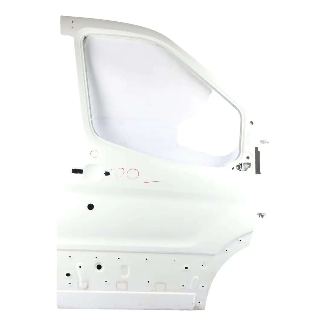 Mk8 Front Door Right O/S Door Cover Shell Frozen White - Z2 to Ford Transit with Part number 2522808 Ford Transit Mk8 Front Door Right O/S Door Cover Shell Frozen White - Z2 - SKU 2522808-FW - Part number 2522808