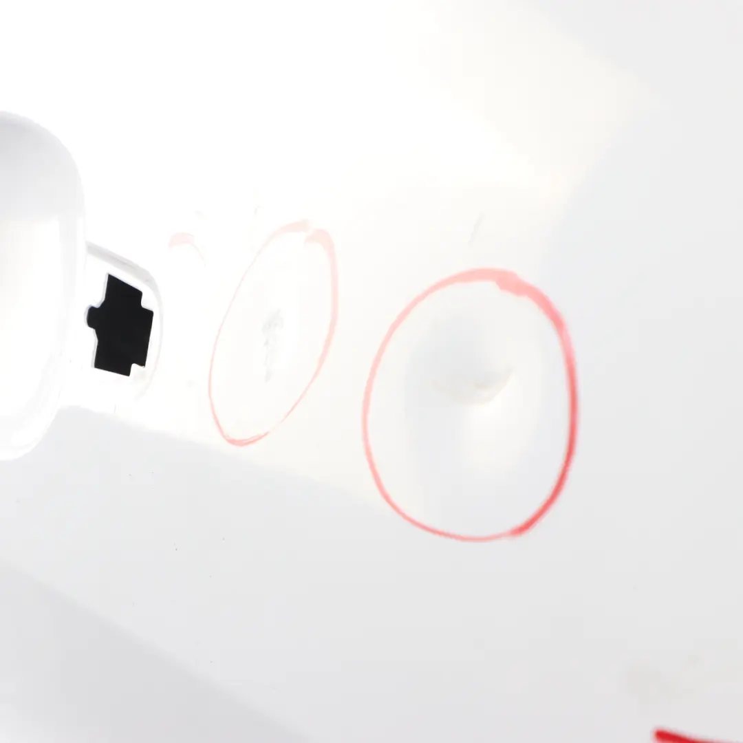 Ford Transit Mk8 Front Door Right O/S Door Cover Shell Frozen White - Z2 - SKU 2522808-FW - Part number 2522808