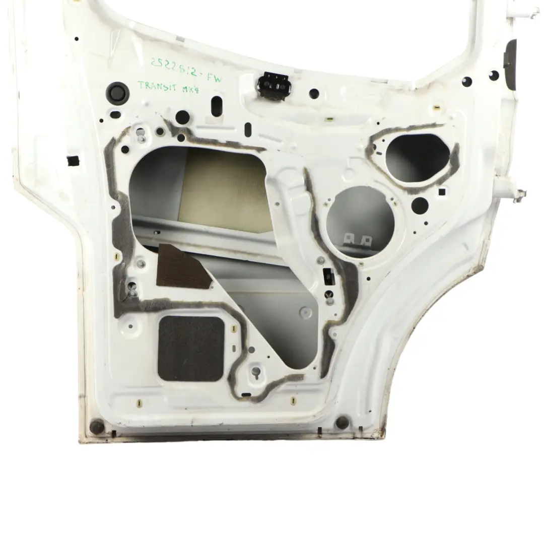 Mk8 Front Door Left N/S Door Cover Shell Frozen White - Z2 to Ford Transit with Part number 2522812 Ford Transit Mk8 Front Door Left N/S Door Cover Shell Frozen White - Z2 - SKU 2522812-FW - Part number 2522812